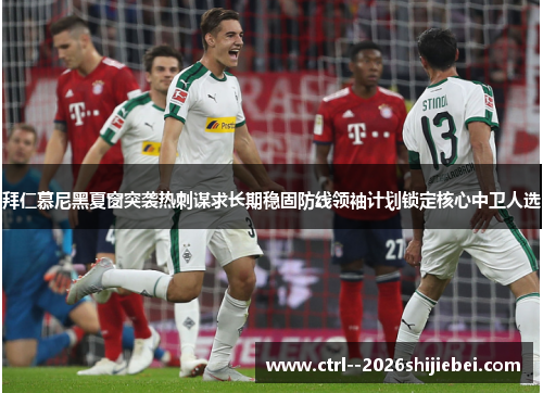 拜仁慕尼黑夏窗突袭热刺谋求长期稳固防线领袖计划锁定核心中卫人选
